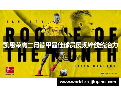 凯恩荣膺二月德甲最佳球员展现锋线统治力